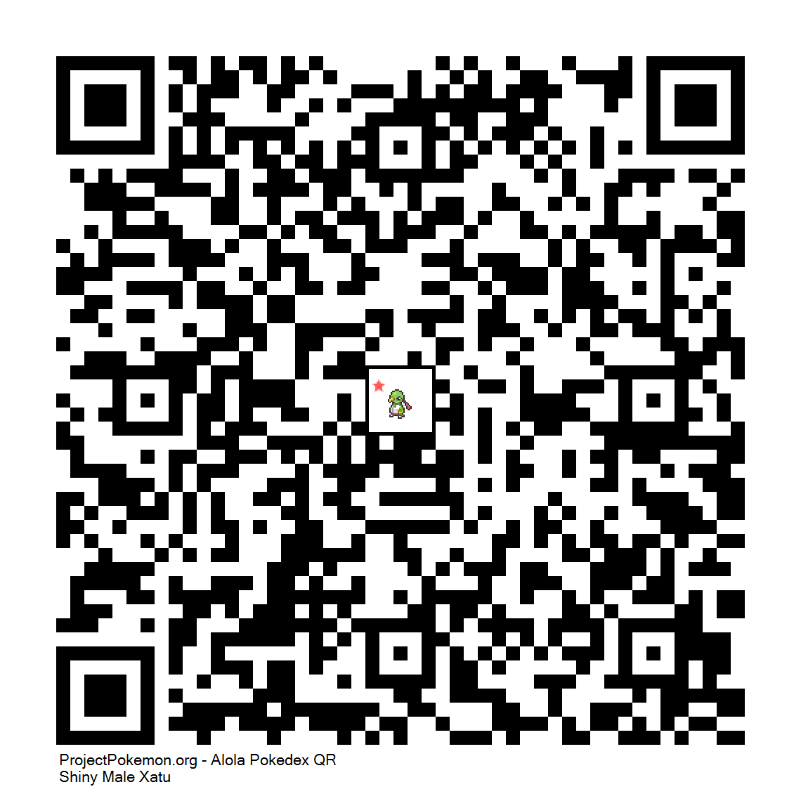 Cdigo QR de Xatu variocolor